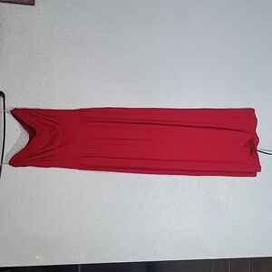 Elegant Red Evening Dress